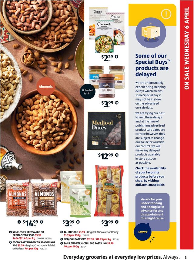 ALDI Catalogue from 31/03/2022
