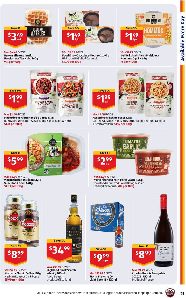 ALDI Catalogue from 07/07/2022