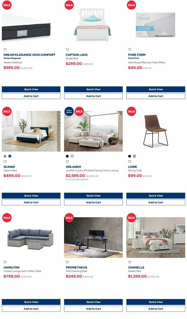 Amart Furniture Catalogue from 10/07/2023