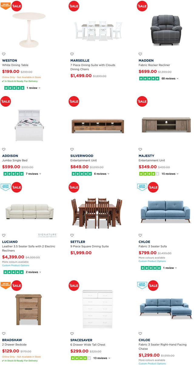 Amart Furniture Catalogue from 17/03/2022