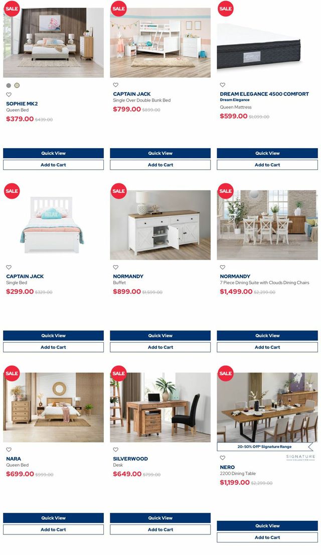 Amart Furniture Catalogue from 03/07/2023