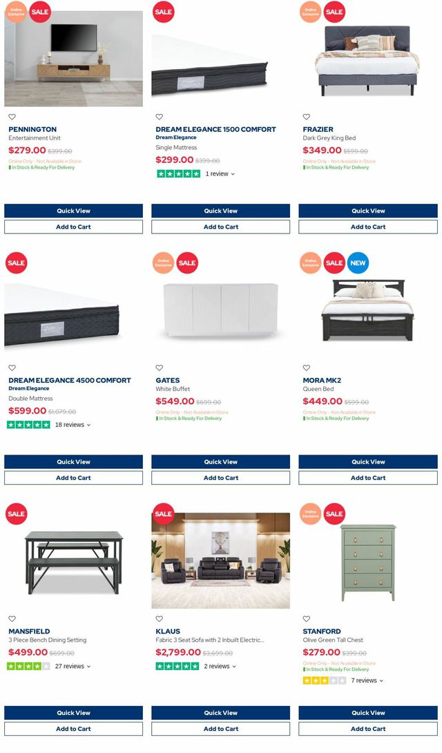 Amart Furniture Catalogue from 17/07/2023