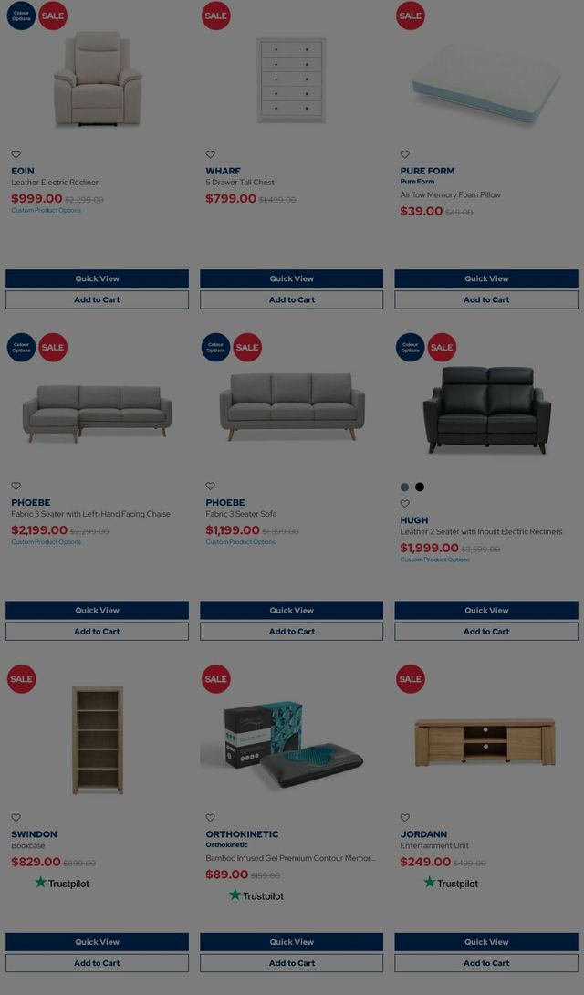 Amart Furniture Catalogue from 07/08/2023