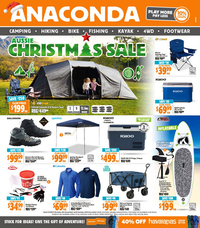 Anaconda Catalogue from 04/12/2023