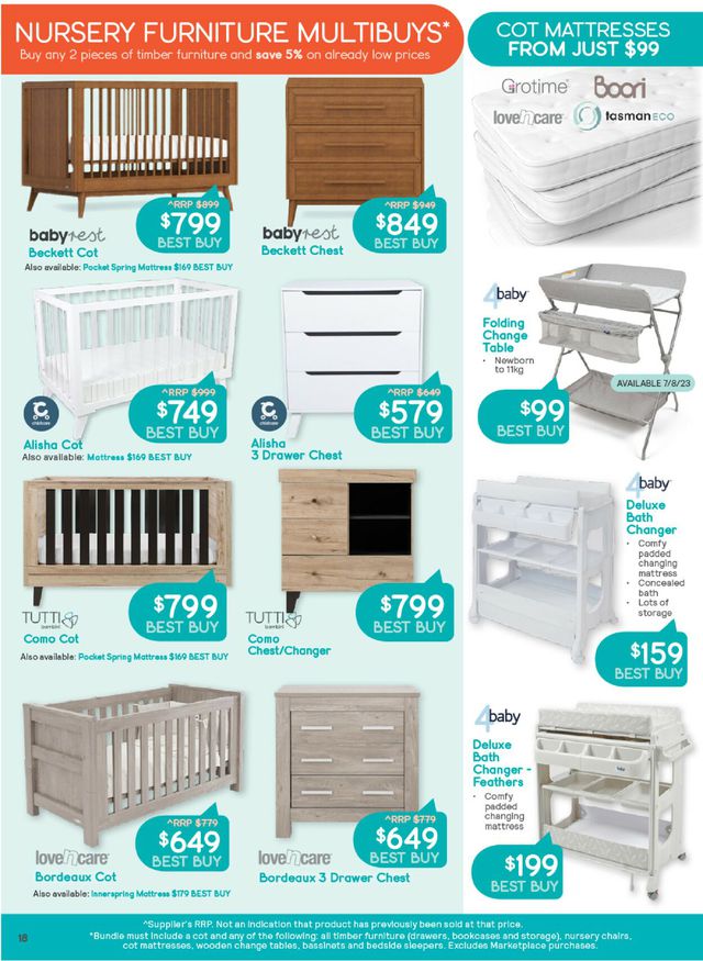 Baby Bunting Catalogue from 27/07/2023