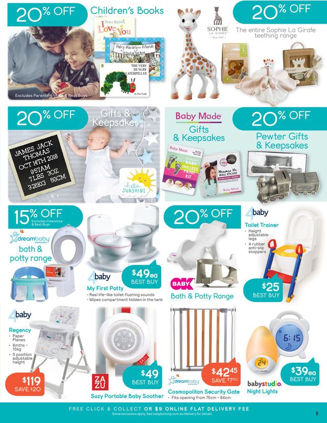 Baby Bunting Catalogue from 16/11/2020