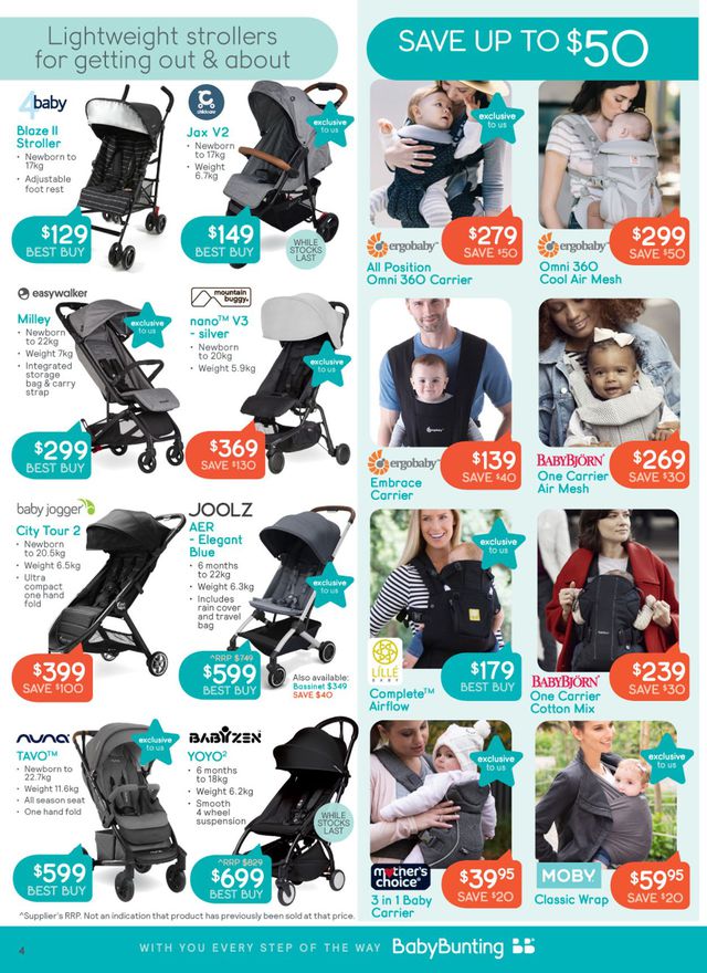 Baby Bunting Catalogue from 22/09/2021