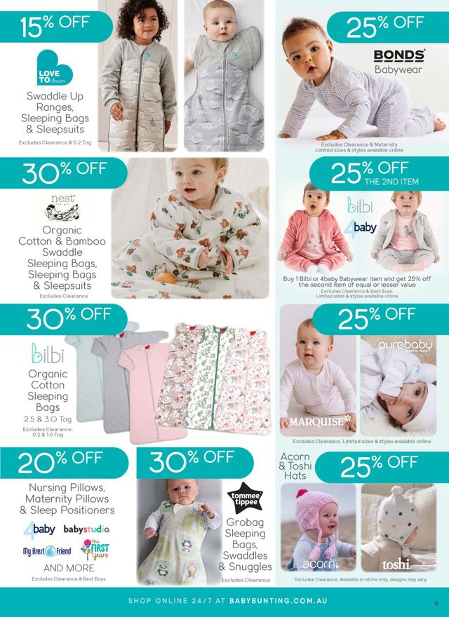 Baby Bunting Catalogue from 27/07/2022