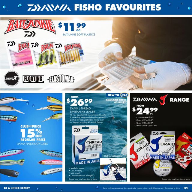 BCF Catalogue from 26/02/2021