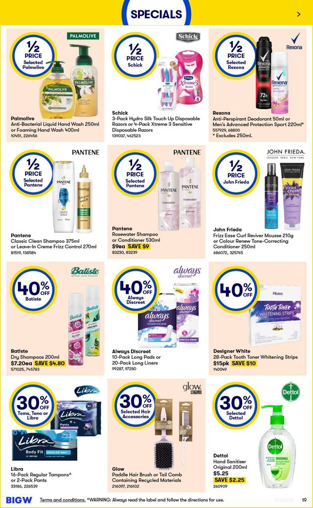 BIG W Catalogue from 13/04/2023