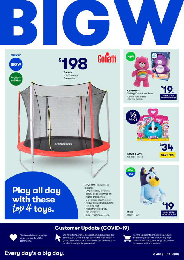 BIG W Catalogue from 02/07/2020