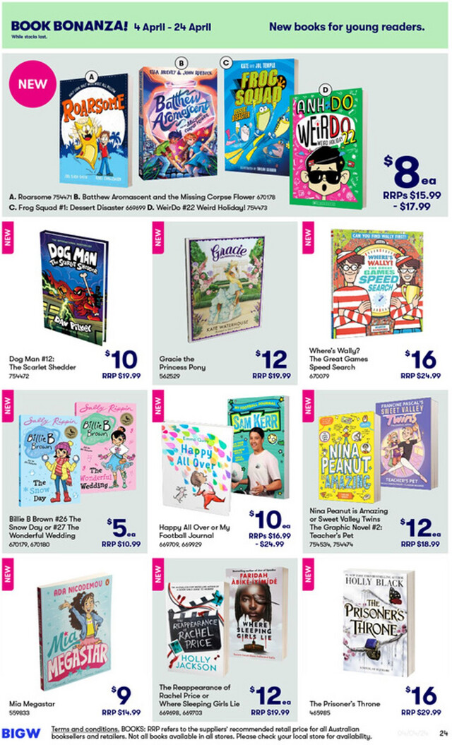 BIG W Catalogue from 31/07/2024