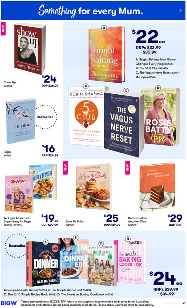 BIG W Catalogue from 09/10/2024
