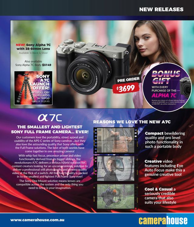 Camera House Catalogue from 21/09/2020