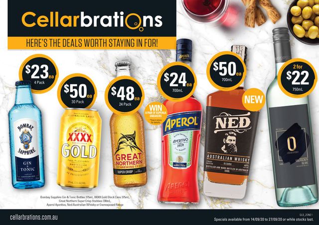 Cellarbrations Catalogue from 14/09/2020