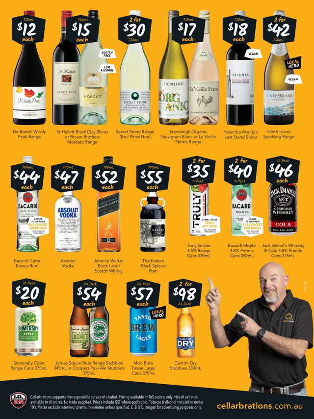 Cellarbrations Catalogue from 08/11/2022