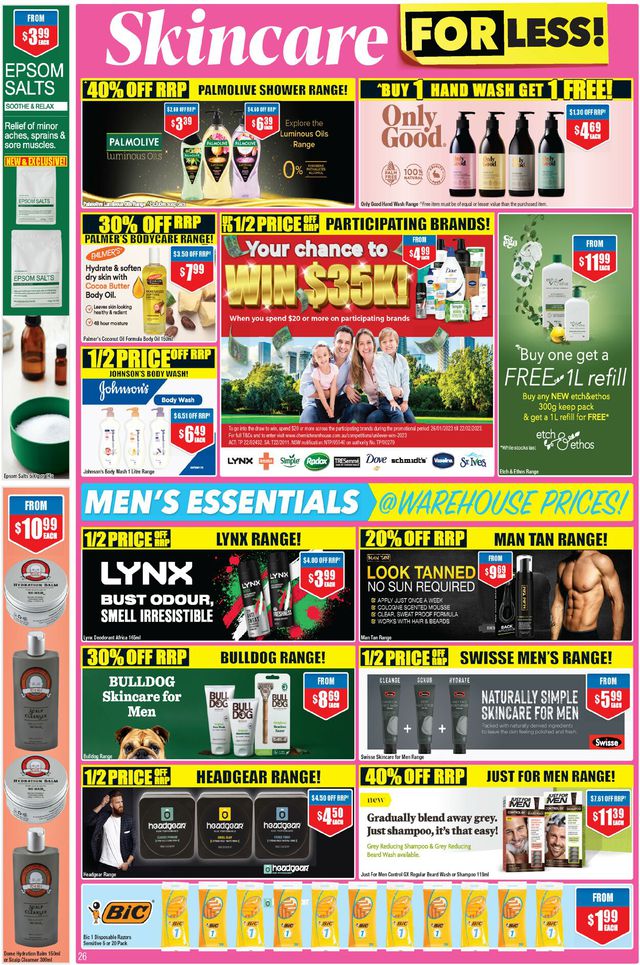 Chemist Warehouse Catalogue from 27/01/2023