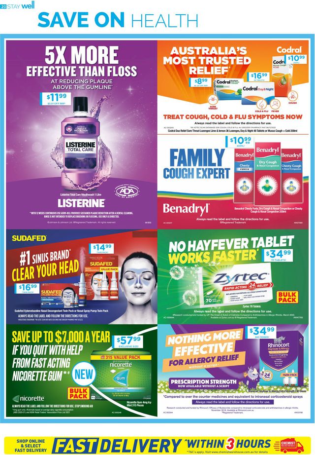 Chemist Warehouse Catalogue from 09/06/2023