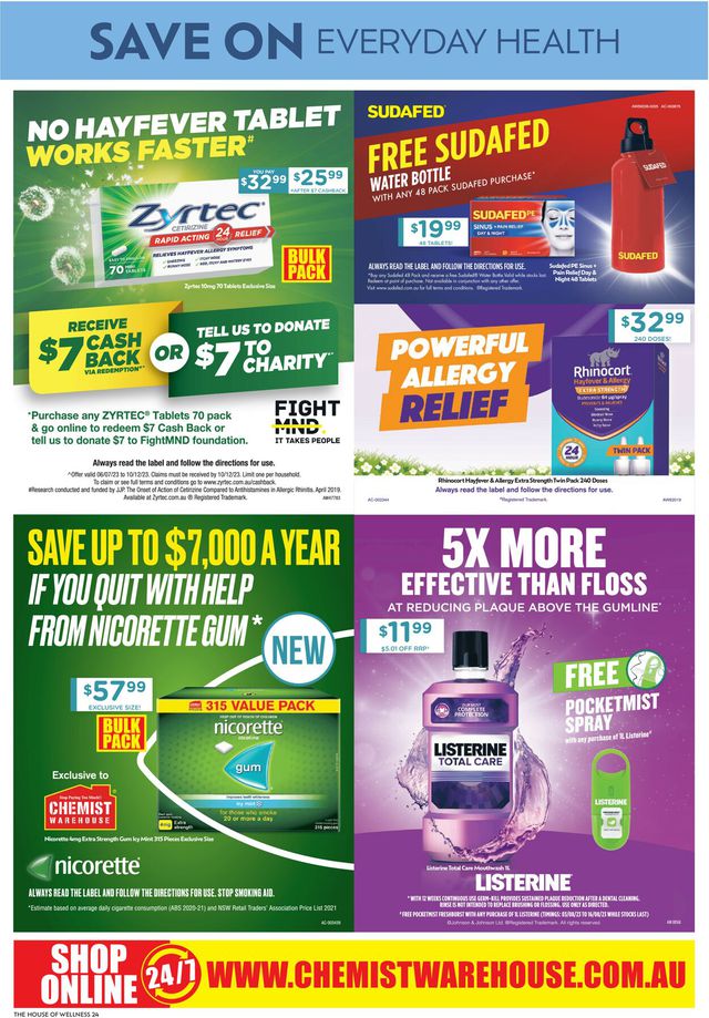 Chemist Warehouse Catalogue from 04/08/2023