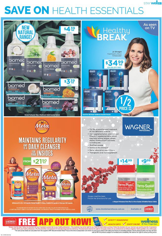 Chemist Warehouse Catalogue from 16/10/2020