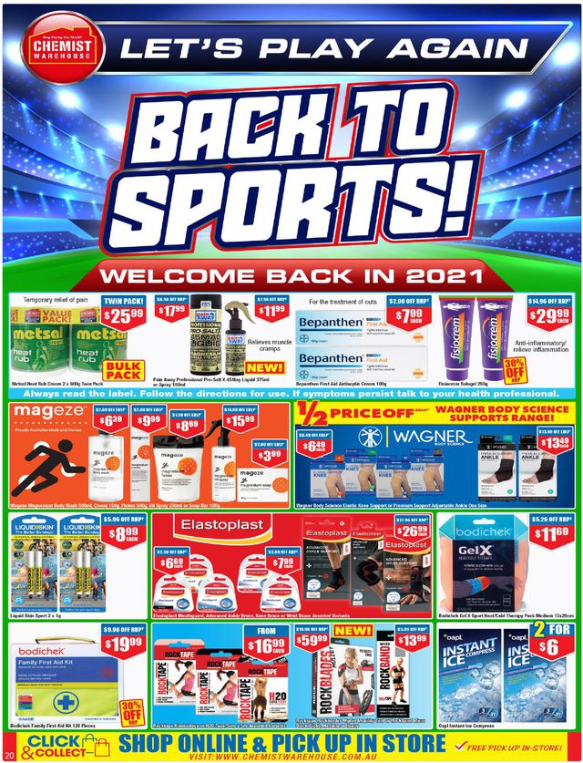 Chemist Warehouse Catalogue from 25/02/2021