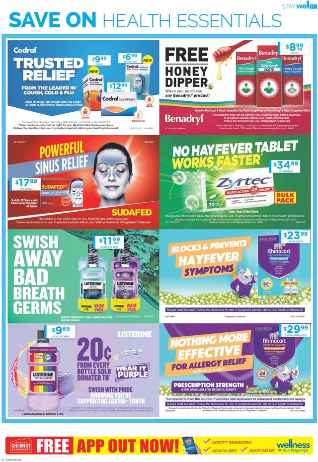 Chemist Warehouse Catalogue from 08/07/2021