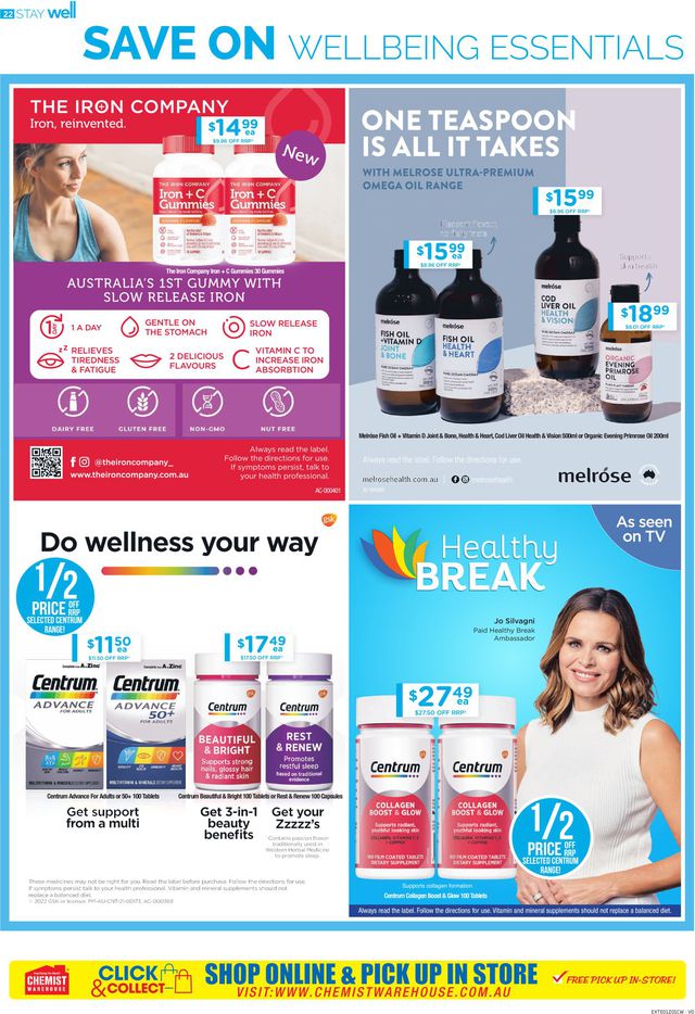Chemist Warehouse Catalogue from 10/02/2022