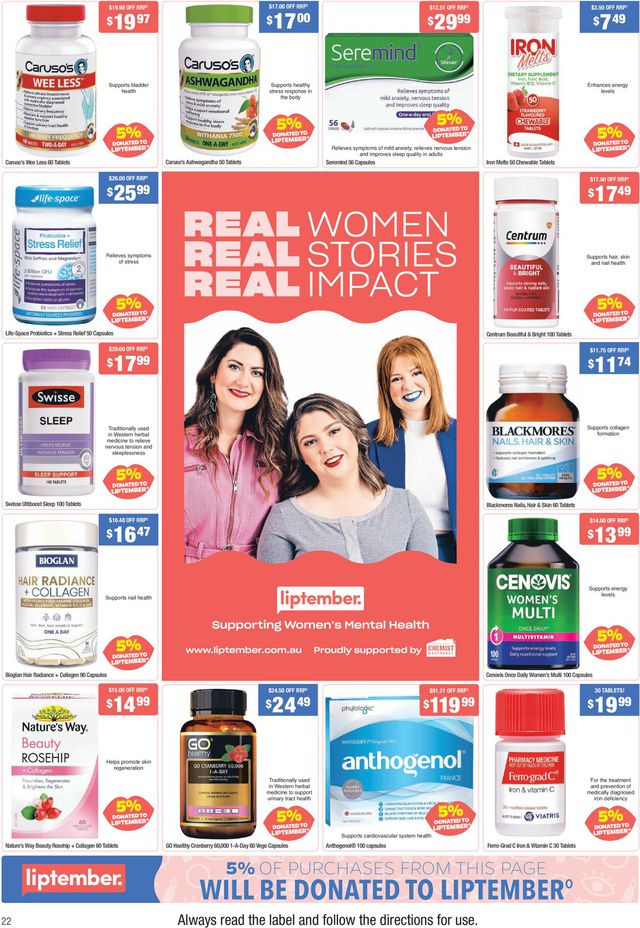 Chemist Warehouse Catalogue from 05/09/2022