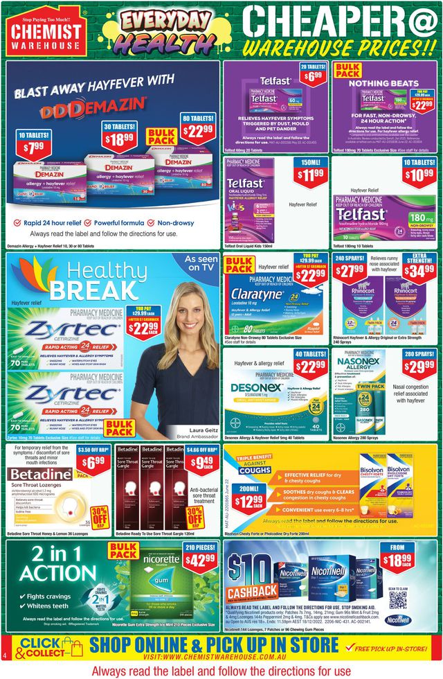 Chemist Warehouse Catalogue from 29/11/2022