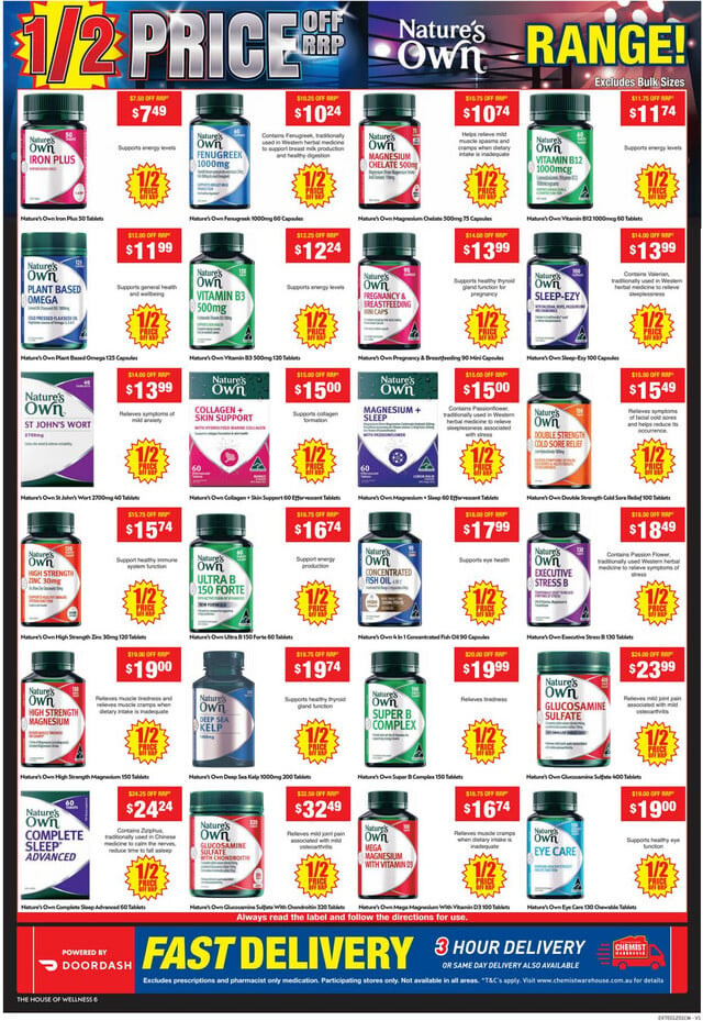 Chemist Warehouse Catalogue from 25/12/2023