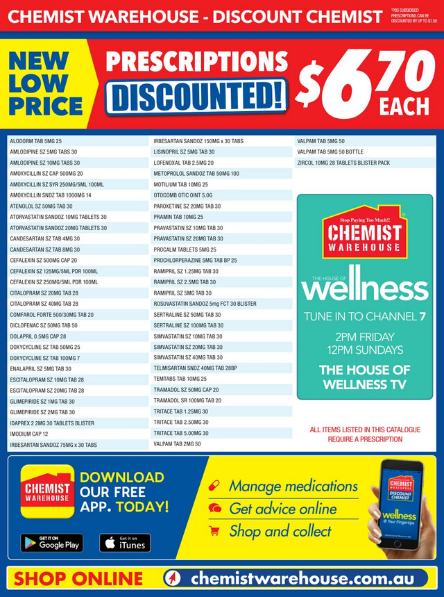 Chemist Warehouse Catalogue from 15/04/2024