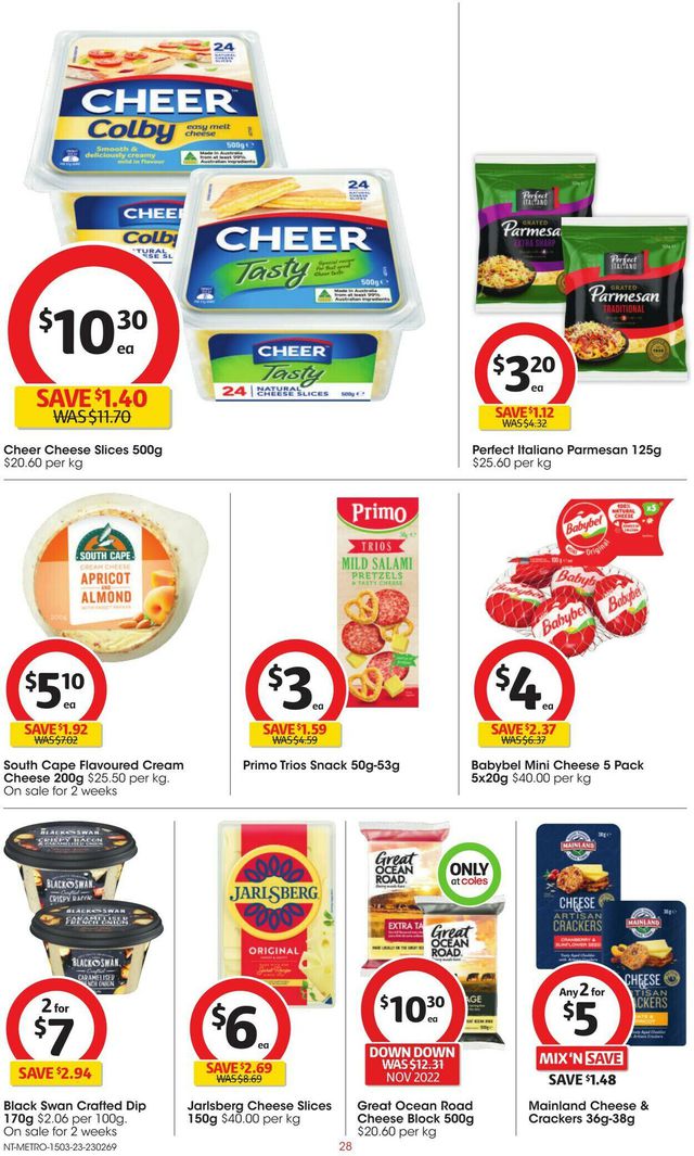 Coles Catalogue from 15/03/2023