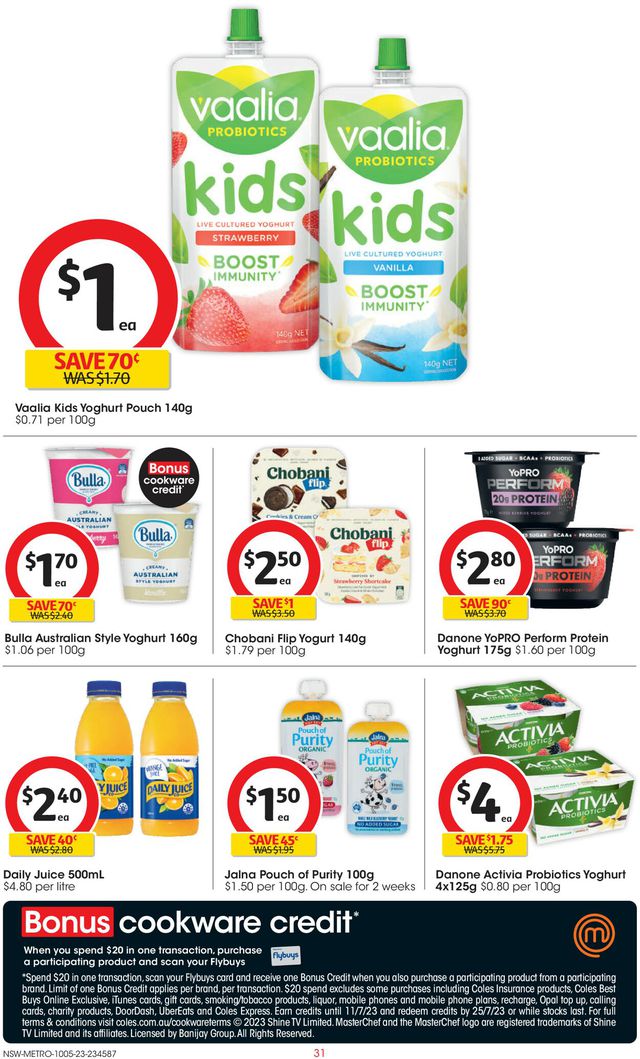 Coles Catalogue from 10/05/2023