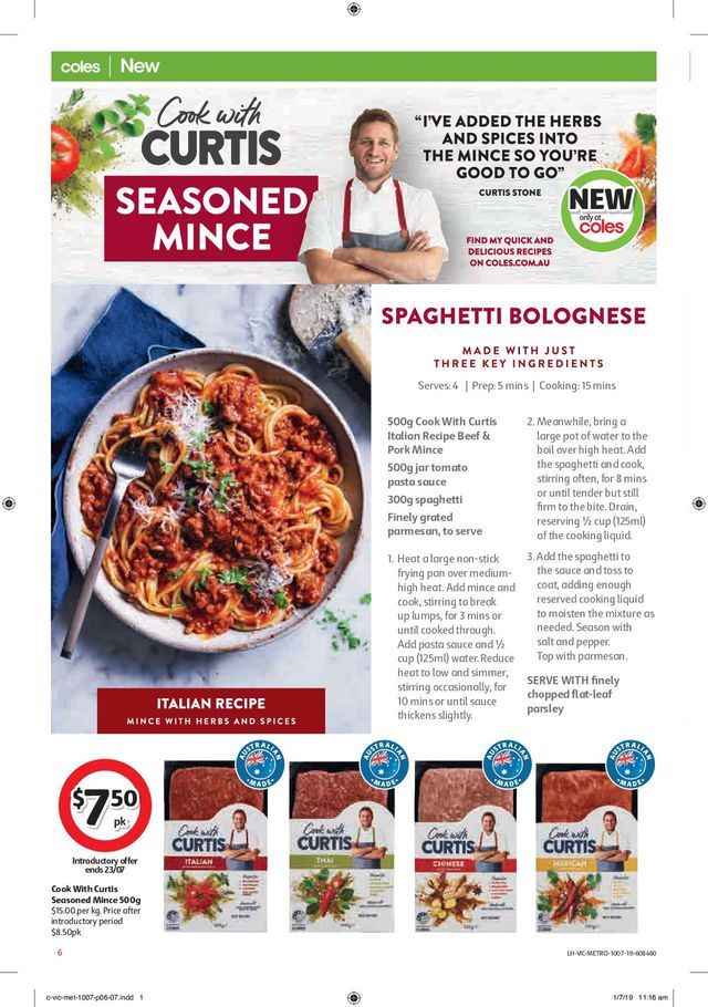 Coles Catalogue from 10/07/2019