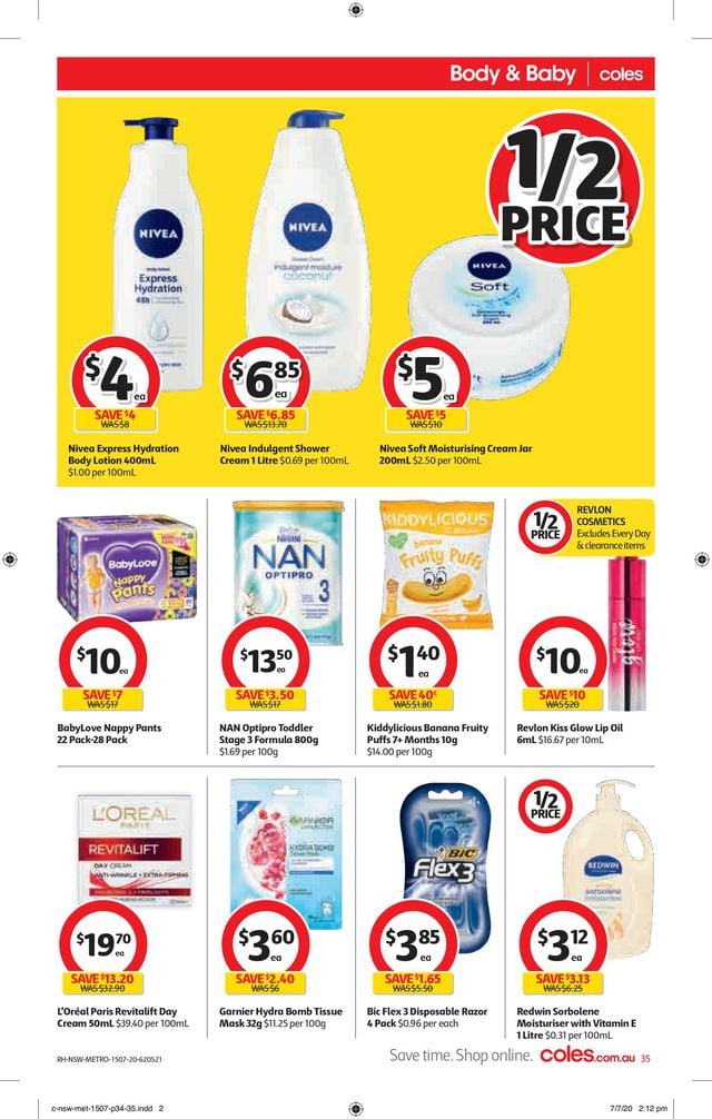 Coles Catalogue from 15/07/2020