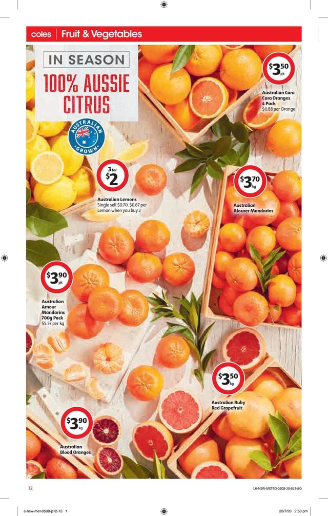 Coles Catalogue from 05/08/2020