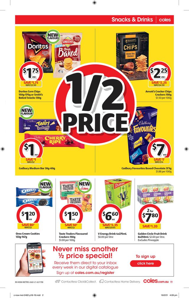 Coles Catalogue from 24/02/2021