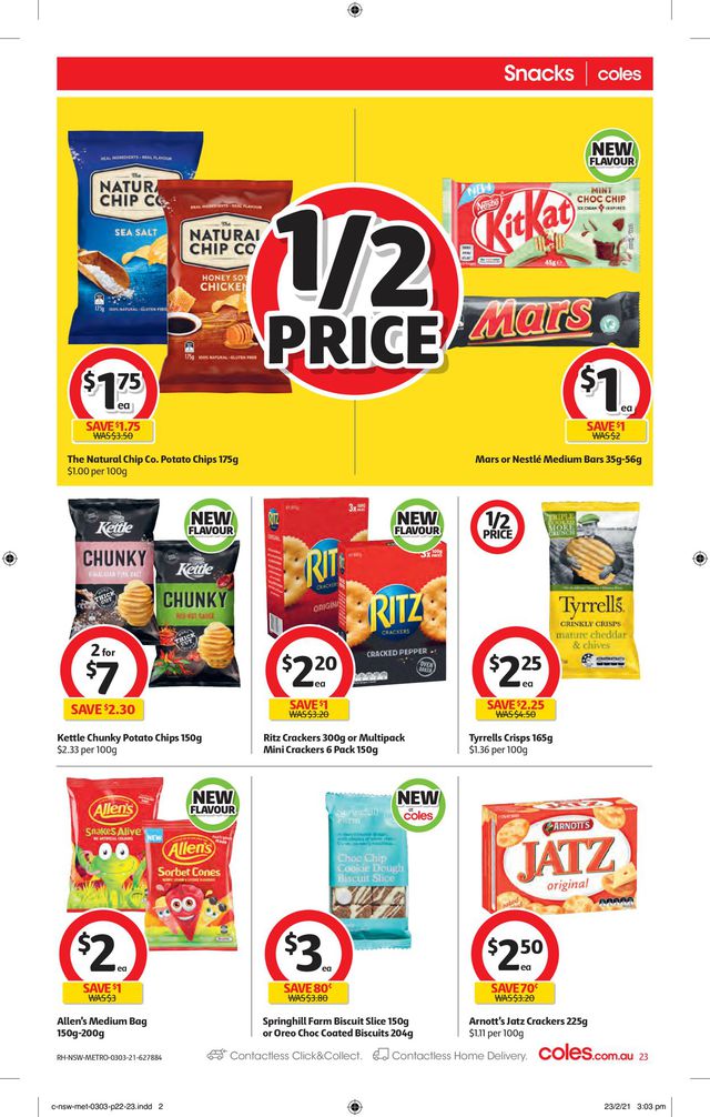 Coles Catalogue from 03/03/2021
