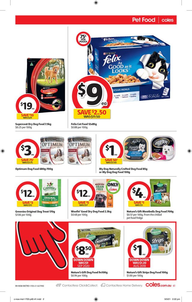 Coles Catalogue from 17/03/2021