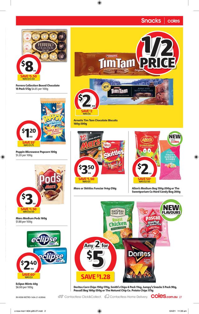 Coles Catalogue from 14/04/2021