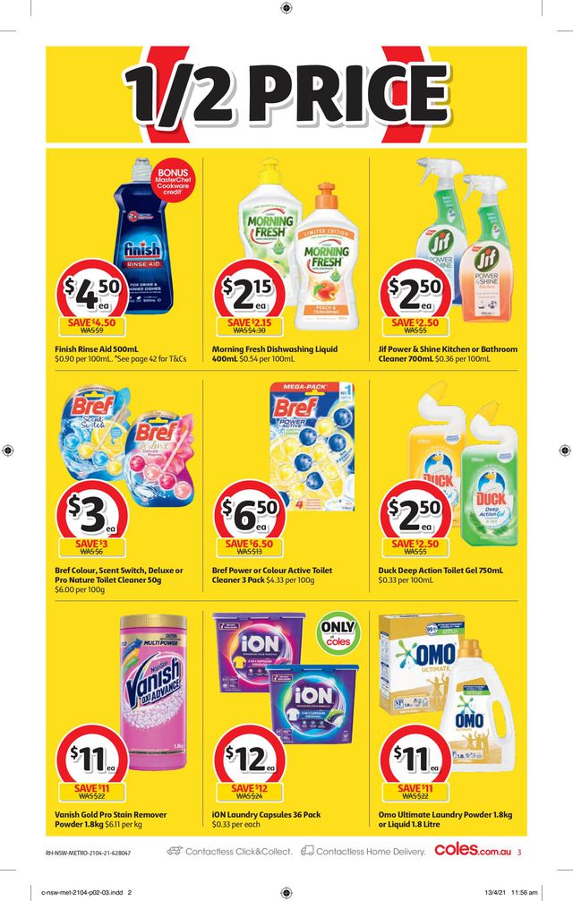 Coles Catalogue from 21/04/2021