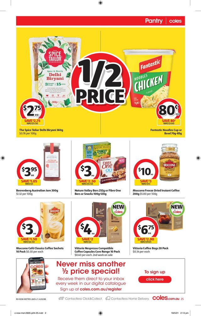 Coles Catalogue from 26/05/2021