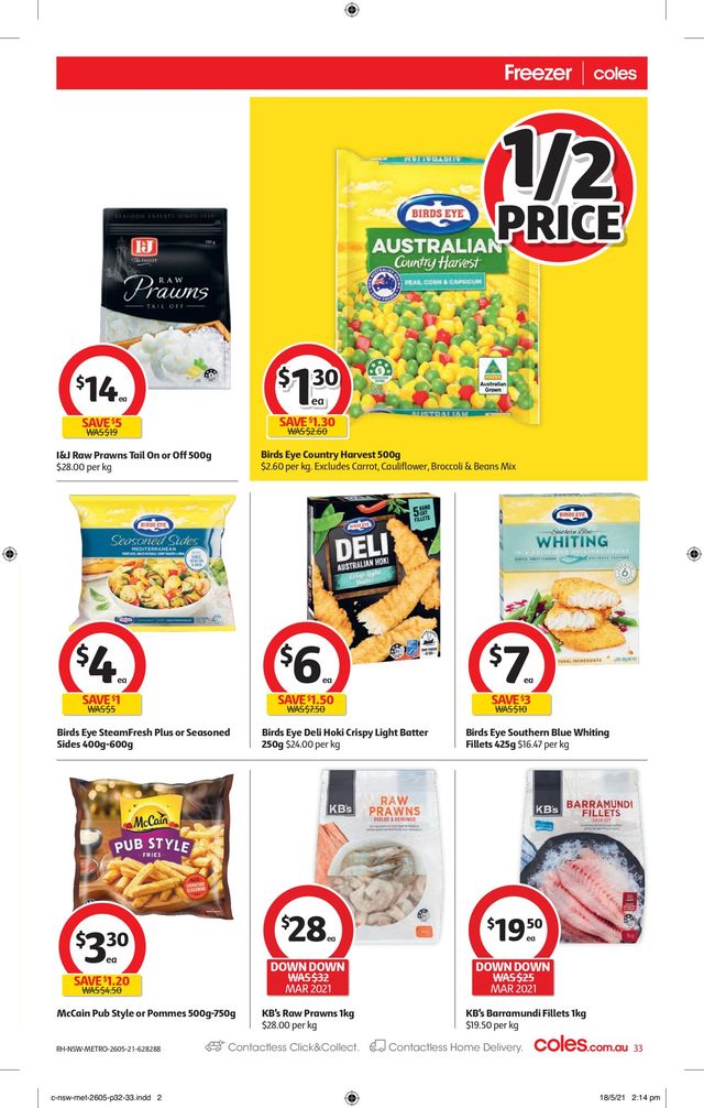 Coles Catalogue from 26/05/2021