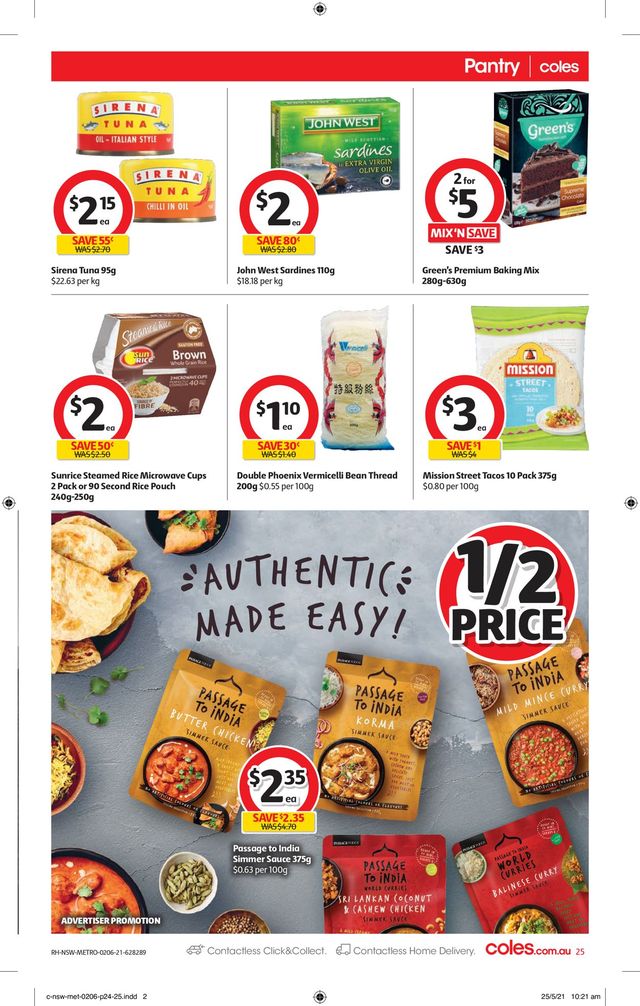Coles Catalogue from 02/06/2021