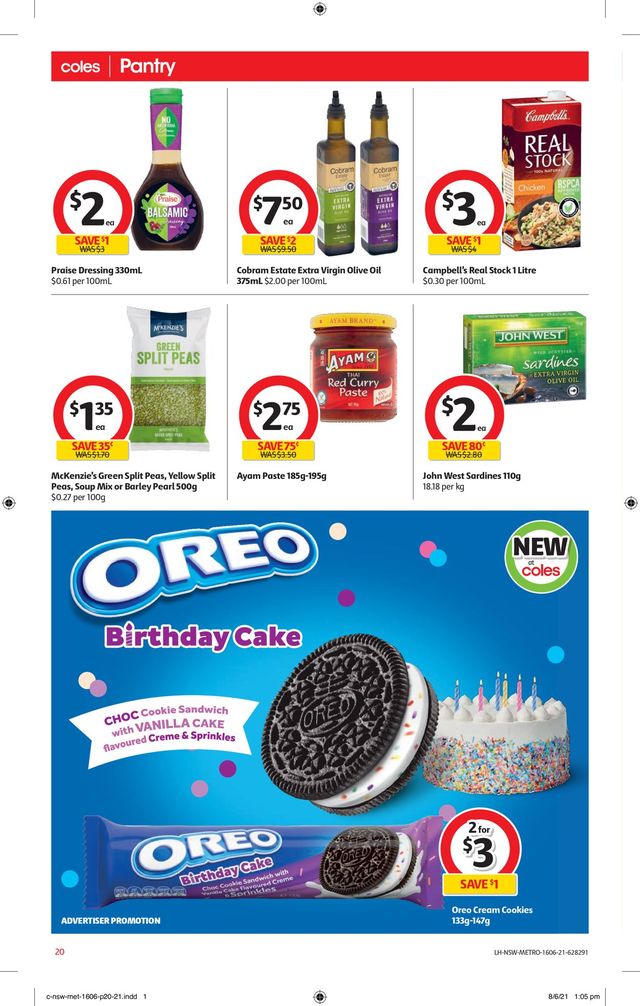 Coles Catalogue from 16/06/2021