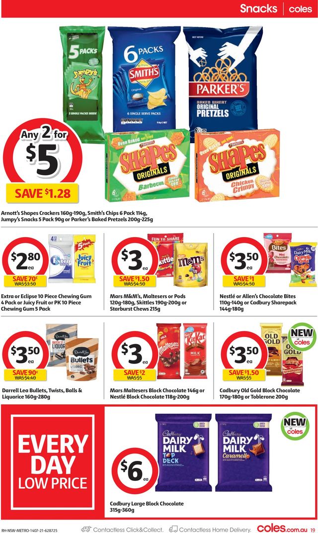 Coles Catalogue from 14/07/2021
