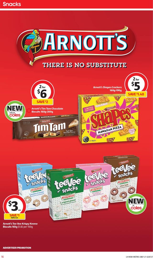 Coles Catalogue from 28/07/2021