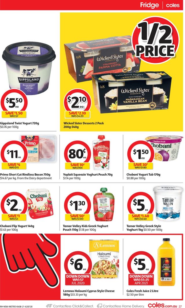 Coles Catalogue from 04/08/2021