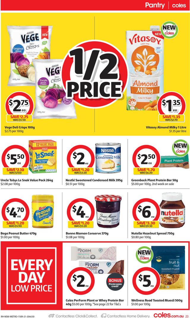 Coles Catalogue from 15/09/2021