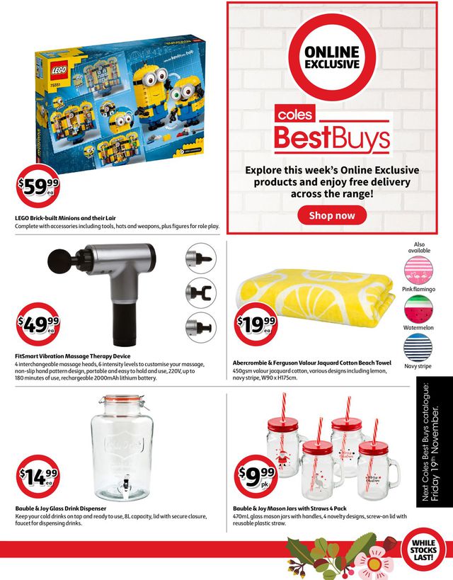 Coles Catalogue from 12/11/2021